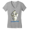 partner's in crime black funny Women's V-Neck T-Shirt