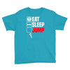 eat sleep jump Youth Tee