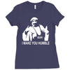 iron sheik wrestling iran funny Ladies Fitted T-Shirt