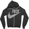 fuck you Zipper Hoodie