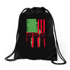 fist raised and proud! Drawstring Bags