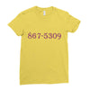 867 midnight Ladies Fitted T-Shirt