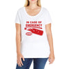 hot sauce emergency Ladies Curvy T-Shirt