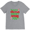happy whatever doesn't offend you V-Neck Tee