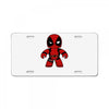 deadpool robot License Plate