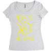 death bee bee keeper Women's Triblend Scoop T-shirt