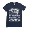There Aren't  Many Things I Love More Than Fishing Ladies Fitted T-Shirt