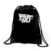 back to the 80's, funny retro Drawstring Bags
