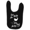 sip me baby one more time wine glass Baby Bibs