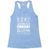 Born In February Racerback Tank