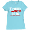 trump for president election 2016 Ladies Fitted T-Shirt