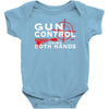 limited edition gun control Baby Onesie