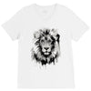 lion V-Neck Tee