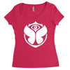 tomorrowland man's Women's Triblend Scoop T-shirt