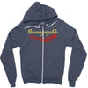 unrecognozable Zipper Hoodie