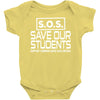 S.O.S. Save Our Students Baby Onesie