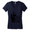 kill your television Women's V-Neck T-Shirt