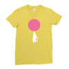 bubble moon Ladies Fitted T-Shirt