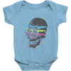 between the eyes Baby Onesie