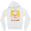 training to beat saiyan or at least warrior anime gym workout lifting Zipper Hoodie