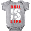 ball is life funny sports Baby Onesie