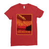 visit mordor Ladies Fitted T-Shirt