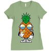 pineapple summer Ladies Fitted T-Shirt