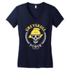 greyskull power company Women's V-Neck T-Shirt