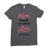 Mom Great Job I m Awesome Love Happy Mother's Day Ladies Fitted T-Shirt