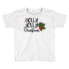 holly jolly christmas Toddler T-shirt