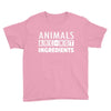 Animals Are Not Ingredients Youth Tee