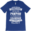 Super Cool Pawpaw Of A Freaking Awesome Grandson T-Shirt