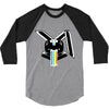 Killerbunny2007 Rainbow Overflow 3/4 Sleeve Shirt