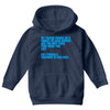 my friend thinks he's smart Youth Hoodie