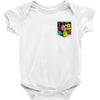 Flower Pocket Baby Bodysuit