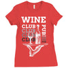 Wine Club Ladies Fitted T-Shirt