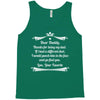 Dear Daddy, Thanks for Being my Dad Baby Boy Letter to Father Tank Top
