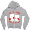 pillow fight, featherweight division Zipper Hoodie