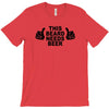 beard t shirt funny t shirt beer tshirt cool shirt mens tshirt austin T-Shirt