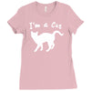 i am a cat lover Ladies Fitted T-Shirt