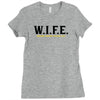 Wife.. Washing Ironing Fucking Etc Ladies Fitted T-Shirt