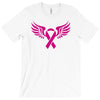 breast cancer ribbon with wing T-Shirt