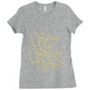 slow and steady Ladies Fitted T-Shirt