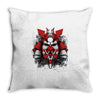 samurai mask of doom Throw Pillow