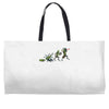 pickle rick evolution Weekender Totes