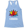 Canada Leaf LGBT Racerback Tank