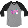 softball diva neon 3/4 Sleeve Shirt