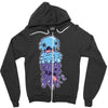 melty cream Zipper Hoodie