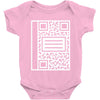 qr composition Baby Onesie