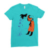 goku vs freeza 2 Ladies Fitted T-Shirt